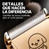 Cortapelo Mascotas con 4 Peines Dorado