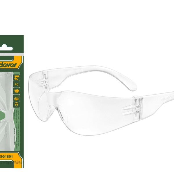 Lentes de proteccion transparente jadever JDSG1801 Lentes de proteccion transparente jadever JDSG1801