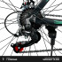 Bicicleta MTB Rodado 29 Randers Kawill 21v Negro-Celeste L Bicicleta MTB Rodado 29 Randers Kawill 21v Negro-Celeste L