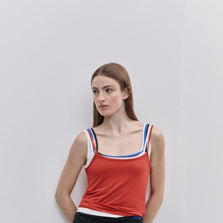 MUSCULOSA TULIPAN Rojo