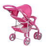 Coche de Muñecas 2 Piezas Fucsia Llama Coche de Muñecas 2 Piezas Fucsia Llama