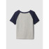 V-FRCH BF LOGO RAGLAN TEE LIGHT HEATHER GREY B08