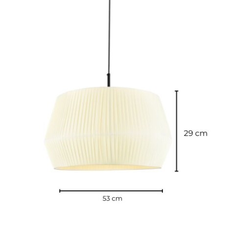 ARTEFACTO COLGANTE DECORATIVO ORBIS Luminaria Colgante Orbis Beige