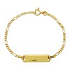 Pulsera Identidad Cartier -Oro bajo-Sin Piedra-PU8040 sinpiedra