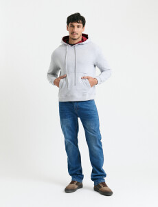 470914 SWEATER CANGURO HARRY Gris