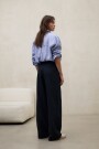 PANTALÓN DE LINO MIEL Navy