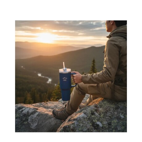 Termo Mega Sip 1180 ML Hike Color Azul