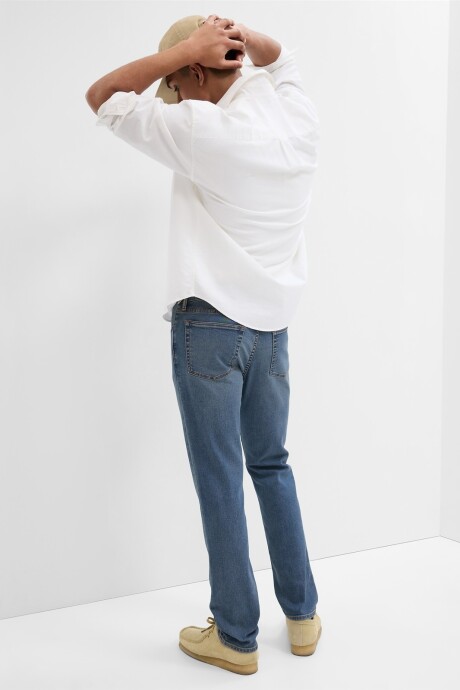 Jean Slim Soft Hombre Medium Indigo 15