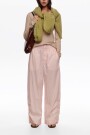 JOGGER FRUNCIDO Rosa