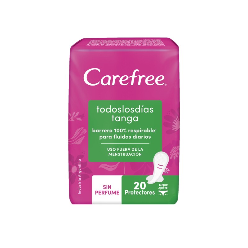 Protectores Diarios Carefree Brisa Tanga 20 Uds. Protectores Diarios Carefree Brisa Tanga 20 Uds.