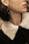 Estribo Earrings Plateado