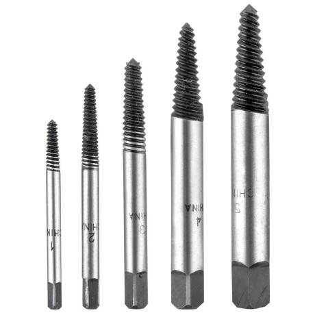 Juego De 5 Extractores De Tornillos Juego De 5 Extractores De Tornillos