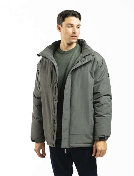 Campera Taslon Londres Gris