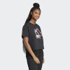 Remera Adidas Dance Estampada Negro