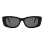 Lentes de sol De Acetato Cuadrado Premium Negro/Negro
