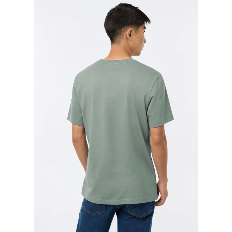 CAMISETA MM MASC VERDE ESCURO