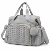 Bolso maternal XL ASH gris