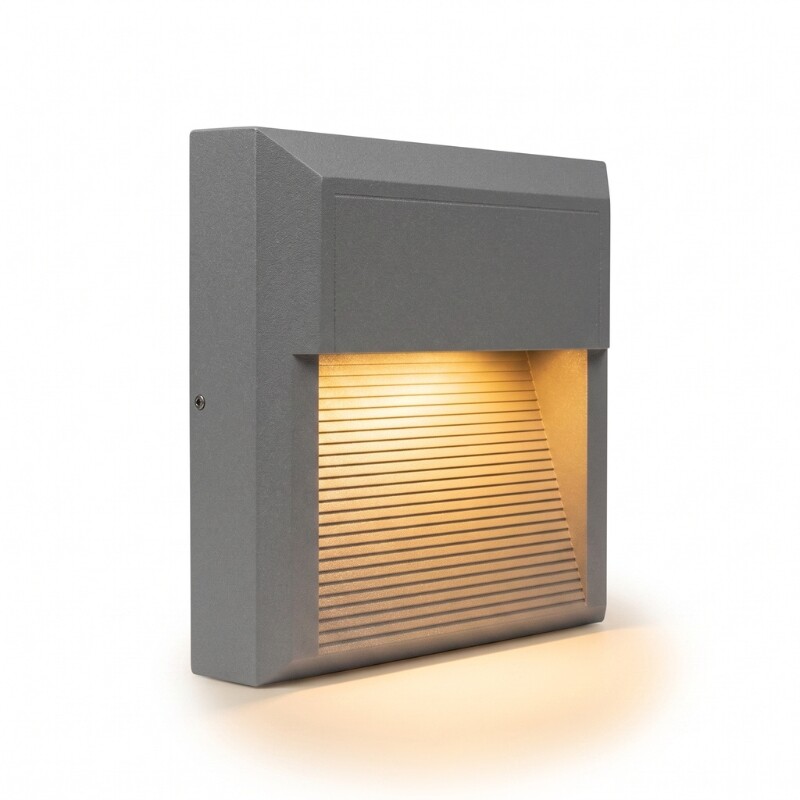 LEA1033 Luminaria LED 2W De Escalera Toronto Gris