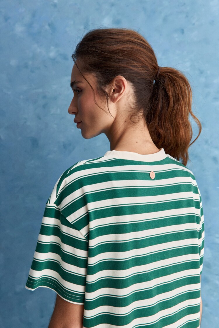 REMERA AMIATA Verde Botella