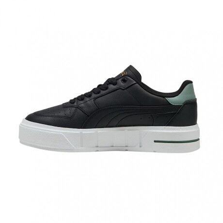 Championes Puma Cali Court Black/White/Green