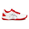 Asics Gel-game 7 Clay/oc - White/red Blanco-rojo