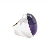 Anillo Oval-Plata 925-Piedra amatista imperial-AN3280 conpiedra