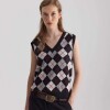Sweater Frida Rhombus Negro