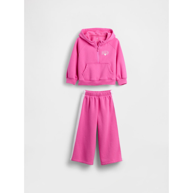 FLC HZ HOODIE X WIDE LEG SET PHOEBE PINK