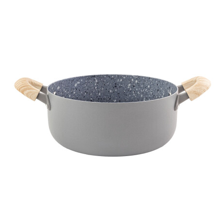 CACEROLA C/ ANTIADHERE GRIS ALUMINIO GRS07