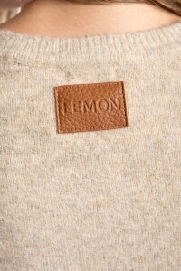 Sweater Texturado Beige Melange