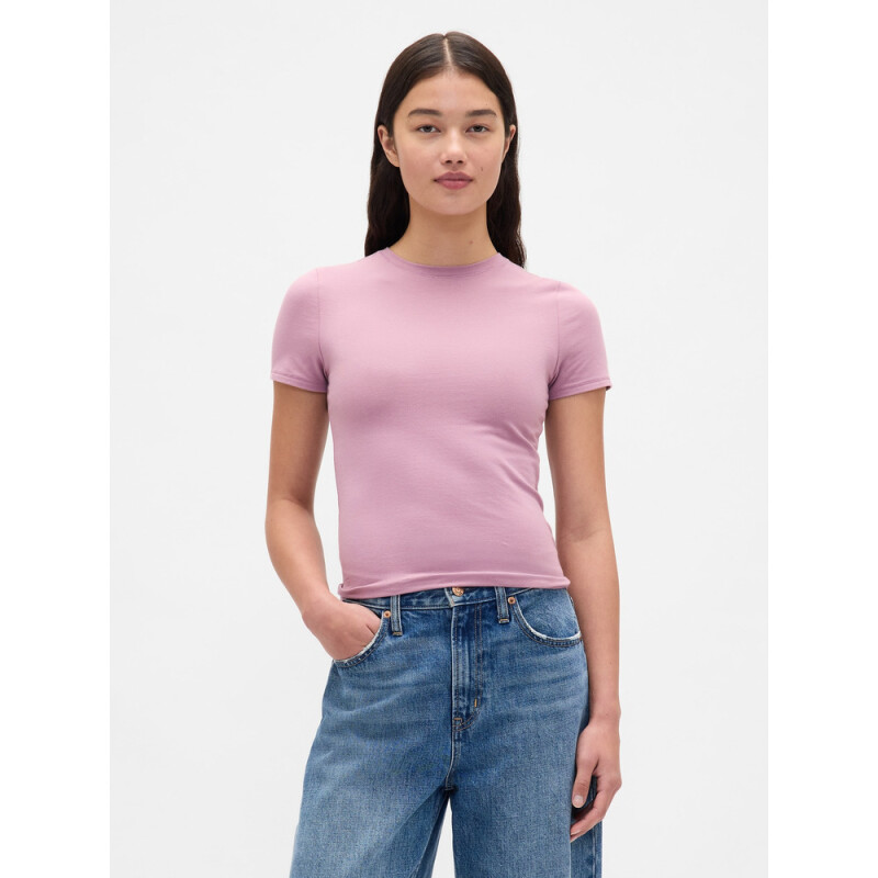 SS CLOSEKNIT CREW - 23 1/2 WISPY MAUVE 902