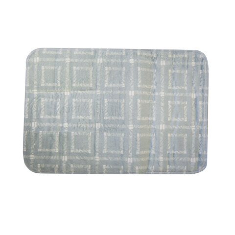 Alfombra Baño con Memoria Home Class 40x60 1474 GEOMETRICO MENTA