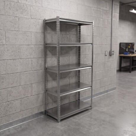 ESTANTERIA PARA CARGAS LIVIANAS 300x800x2000mm Estantería Metálica Para Cargas Livianas 30x80x200 cm Gris
