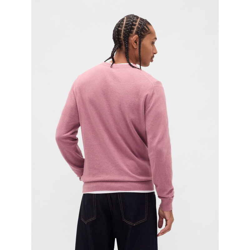 CASHSOFT CREW WISPY MAUVE 902