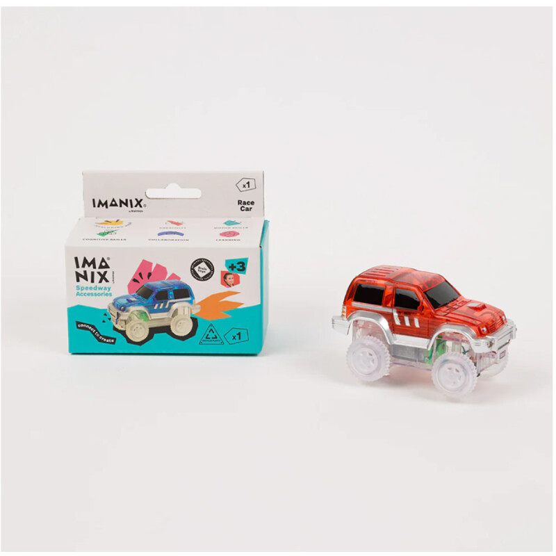 Auto Pista de carreras Imanix Speedway Car Rojo