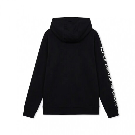 ARMANI EA7 HOODIE Black White