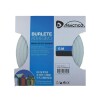 BURLETE SIMIL GOMA BLANCO 6MT 15X6MM Burlete Simil Goma Blanco 6mt 15x6mm