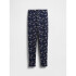 COZY LEGGINGS NAVY BOWS