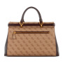 Cartera Guess Sestri Logo Mediana Beige 0