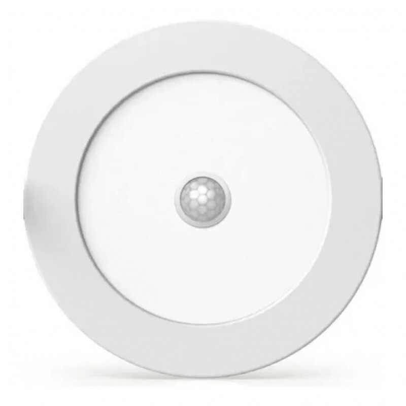 PANEL LED REDONDO ADOSAR CALIDO 18W - SENSOR DE MOVIMIENTO Panel Led Con Sensor de Movimiento 18W Calido