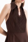 VESTIDO IRIS Marron