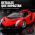 Auto Deportivo a Control Remoto Tipo Lamborghini con Luces LED ROJO