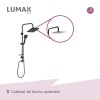 Barral Columna De Ducha Acero Inoxidable Ajustable Barral Columna De Ducha Acero Inoxidable Ajustable