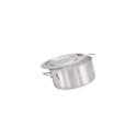OLLA ALUMINIO 26CM 6,8 LITROS PLATEADO