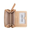 Small Leather Goods Fleura Zip Around Brandy