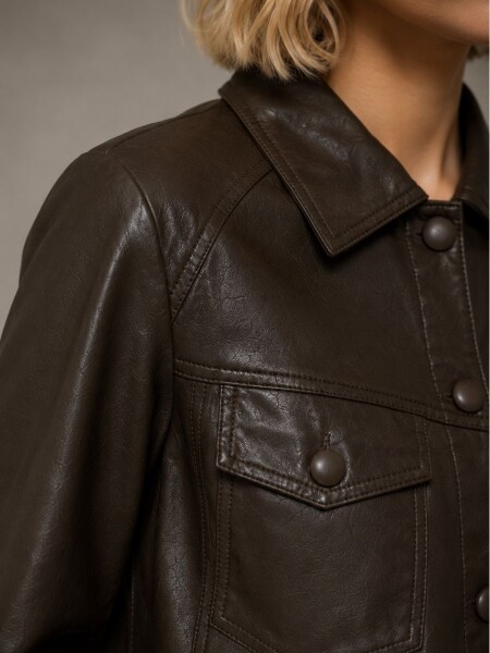 CAMPERA SLOWLY 8808 TIRA MARRON