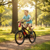 Bicicleta Rodado 20 Con Caramañola ROJO