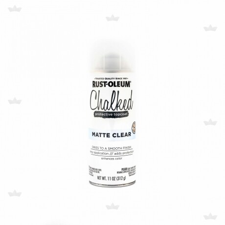 AEROSOL CHALKED RUST OLEUM TRANSPARENTE MATE- 340GRS N/A
