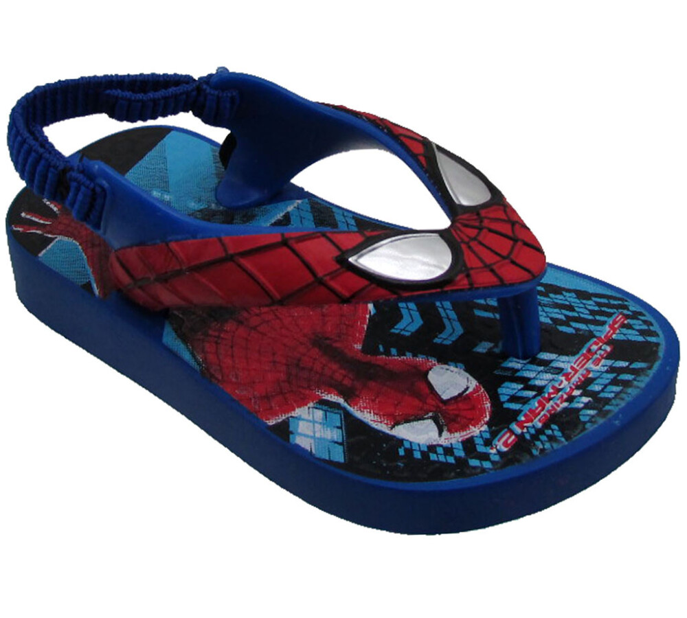 Sandalia Spider Man Azul/Rojo