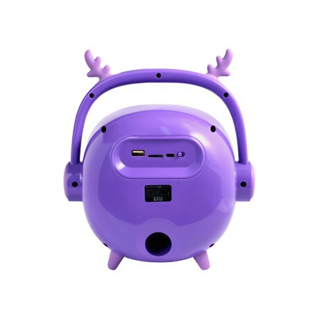 PARLANTE PORTÁTIL BLUETOOTH KTS-1863 INFANTIL CON MICRÓFONO VIOLETA PARLANTE PORTÁTIL BLUETOOTH KTS-1863 INFANTIL CON MICRÓFONO VIOLETA